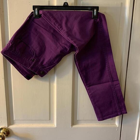 Domaine purple stretch jeans size 11 - Picture 4 of 6